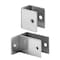 Prime-Line U-bracket and One Ear Wall Bracket, 1 in., Stainless Steel, Satin Finish (Single Pack) 656-3001 - alternate 1